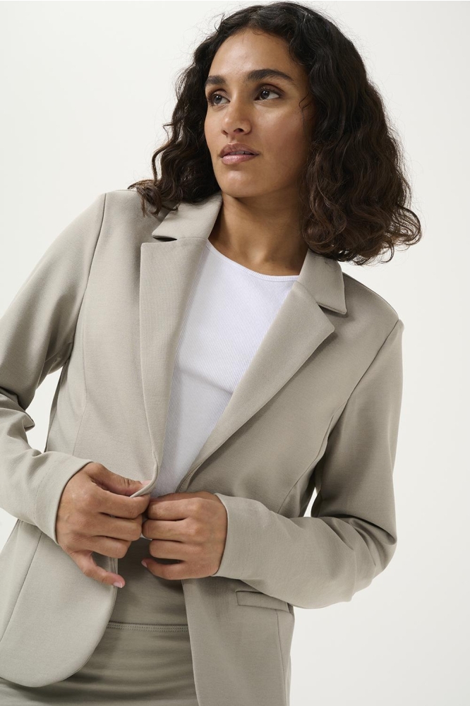 KAJENNY BLAZER 10508488 170205 Elephant Skin